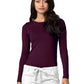 Women's Long Sleeve Tee - 2900 - Eggplant