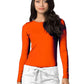 Women's Long Sleeve Tee - 2900 - Neon Orange
