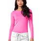 Women's Long Sleeve Tee - 2900 - Neon Pink