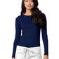 Women's Long Sleeve Tee - 2900 - Navy