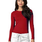 Women's Long Sleeve Tee - 2900 - Red