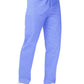 Unisex Natural-Rise Drawstring Tapered Leg Pant - 504 - Ceil Blue