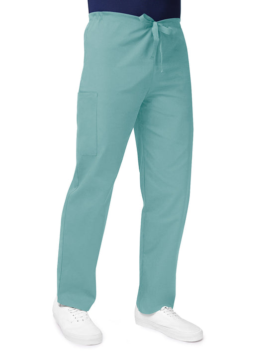 Unisex Natural-Rise Drawstring Tapered Leg Pant - 504 - Submarine