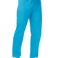 Unisex Natural-Rise Drawstring Tapered Leg Pant - 504 - Turquoise