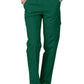 Women's Natural-Rise Multipocket Cargo Tapered Leg Pant - 506 - Hunter Green