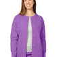 Women's Round Neck Jacket - 602 - Lavender