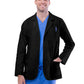 Unisex Three-Pocket 31" Consultation Lab Coat - 805 - Black