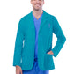 Unisex Three-Pocket 31" Consultation Lab Coat - 805 - Teal Blue
