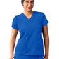 Women's Multi-Pocket V-Neck Top - A6008 - Royal Blue