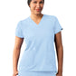 Women's Multi-Pocket V-Neck Top - A6008 - Sky Blue