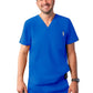 Men's V-Neck Top - A6010 - Royal Blue