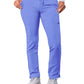 Women's Drawstring Cargo Pant - A6104 - Ceil Blue