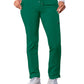 Women's Drawstring Cargo Pant - A6104 - Hunter Green