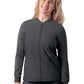 Women's Double Layer Bomber Jacket - A6200 - Pewter