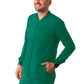 Men's Double Layer Bomber Jacket - A6206 - Hunter Green
