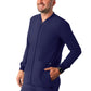 Men's Double Layer Bomber Jacket - A6206 - Navy