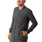 Men's Double Layer Bomber Jacket - A6206 - Pewter