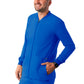 Men's Double Layer Bomber Jacket - A6206 - Royal Blue