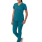 Women's Easy Movement Scrub Set - A9200 - Caribbean Blue