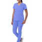 Women's Easy Movement Scrub Set - A9200 - Ceil Blue
