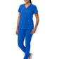 Women's Easy Movement Scrub Set - A9200 - Royal Blue