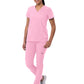 Women's Easy Movement Scrub Set - A9200 - Soft Pink