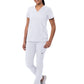 Women's Easy Movement Scrub Set - A9200 - White