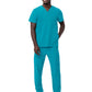 Men's Cargo Scrub Set - A9800 - Teal Blue