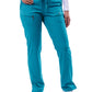 Women's Slim Fit Pant - P4100 - Teal Blue