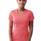 Women's V-Neck Top - P7002 - Rapture Rose