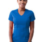 Women's V-Neck Top - P7002 - Royal Blue