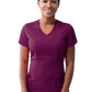 Women's V-Neck Top - P7002 - Wine