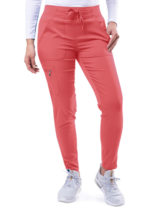 Women's Yoga Jogger Pant - P7104 - Rapture Rose