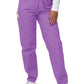 Women's Elastic Drawstring Cargo Pant - S8200 - Lavender