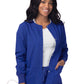 Women's Warm-Up Snap Close Jacket - S8306 - Royal Blue