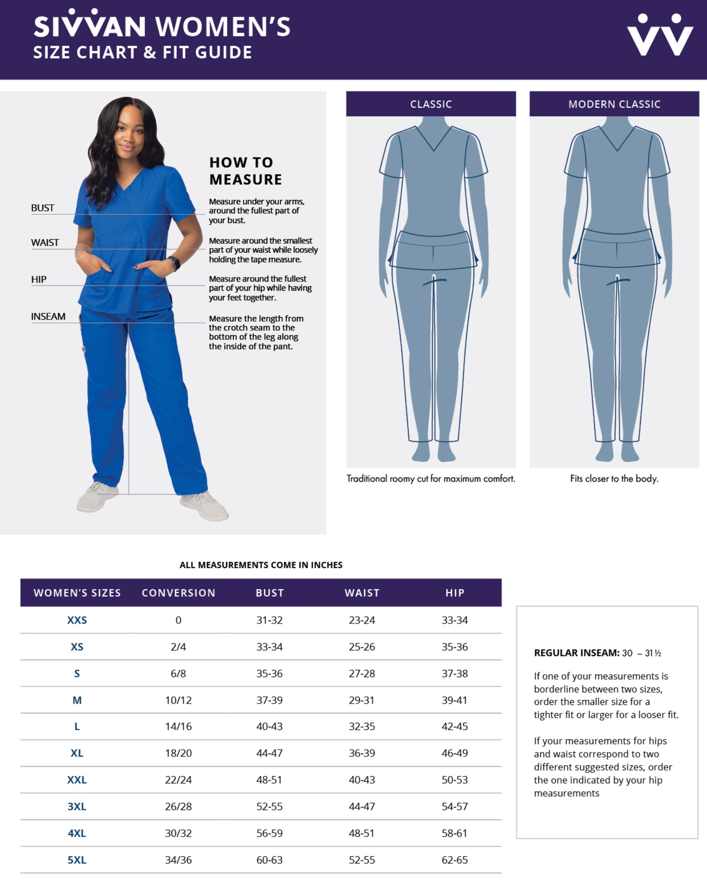SIZECHART