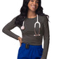 Women's Long Sleeve Underscrub Tee - S8500 - Charcoal