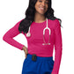 Women's Long Sleeve Underscrub Tee - S8500 - Fuchsia
