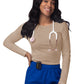 Women's Long Sleeve Underscrub Tee - S8500 - Khaki