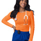 Women's Long Sleeve Underscrub Tee - S8500 - Neon Orange