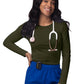 Women's Long Sleeve Underscrub Tee - S8500 - Olive