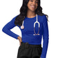 Women's Long Sleeve Underscrub Tee - S8500 - Royal Blue