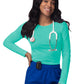 Women's Long Sleeve Underscrub Tee - S8500 - Sea Glass