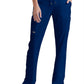 Women's Six-Pocket Straight Leg Mia Scrub Pant - 4277 - Indigo (Navy)
