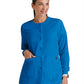 Women's Four-Pocket Snap Front Jamie Warm Up Scrub Jacket - 4450 - New Royal