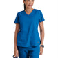 Women's Two-Pocket V-Neck Aubrey Scrub Top - 71166 - New Royal