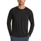 Men's Long Sleeve Surge Underscrub Tee - BOK803 - Black