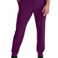 Men's Six-Pocket Drawcord Waist Vortex Jogger Scrub Pant - BOP520 - Wine