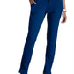 Women's Five-Pocket Tapered Leg Uplift Scrub Pant - BOP597 - Indigo (Navy)