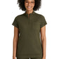 Women's Three-Pocket Mock Neck Vigor Scrub Top - BOT270 - Olive